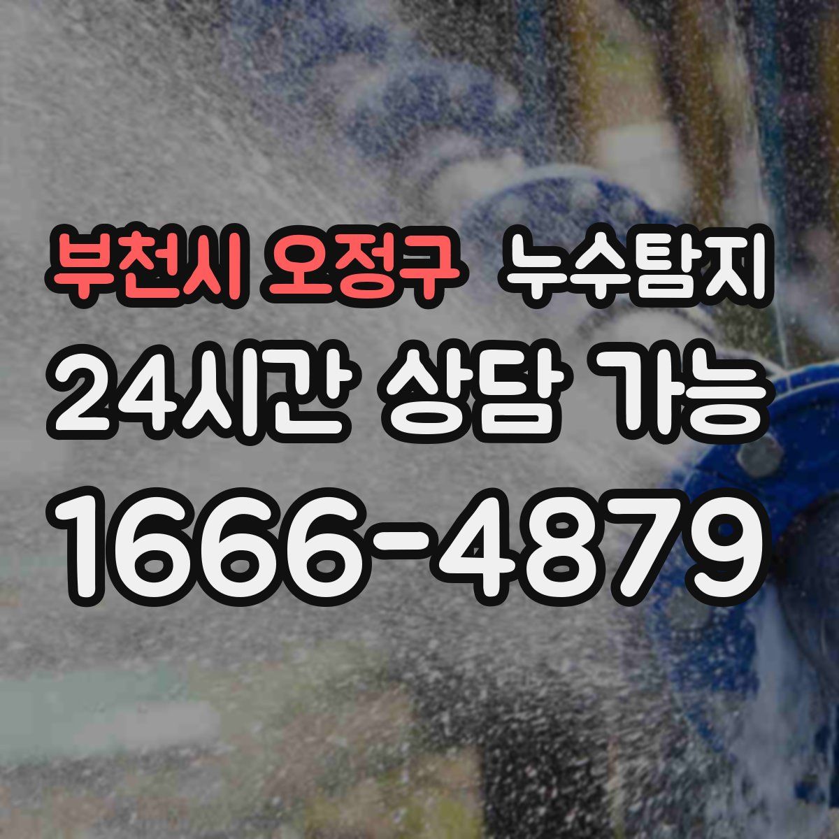 부천시 오정구 누수탐지
