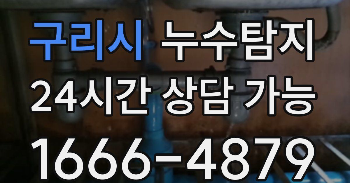 구리시 누수