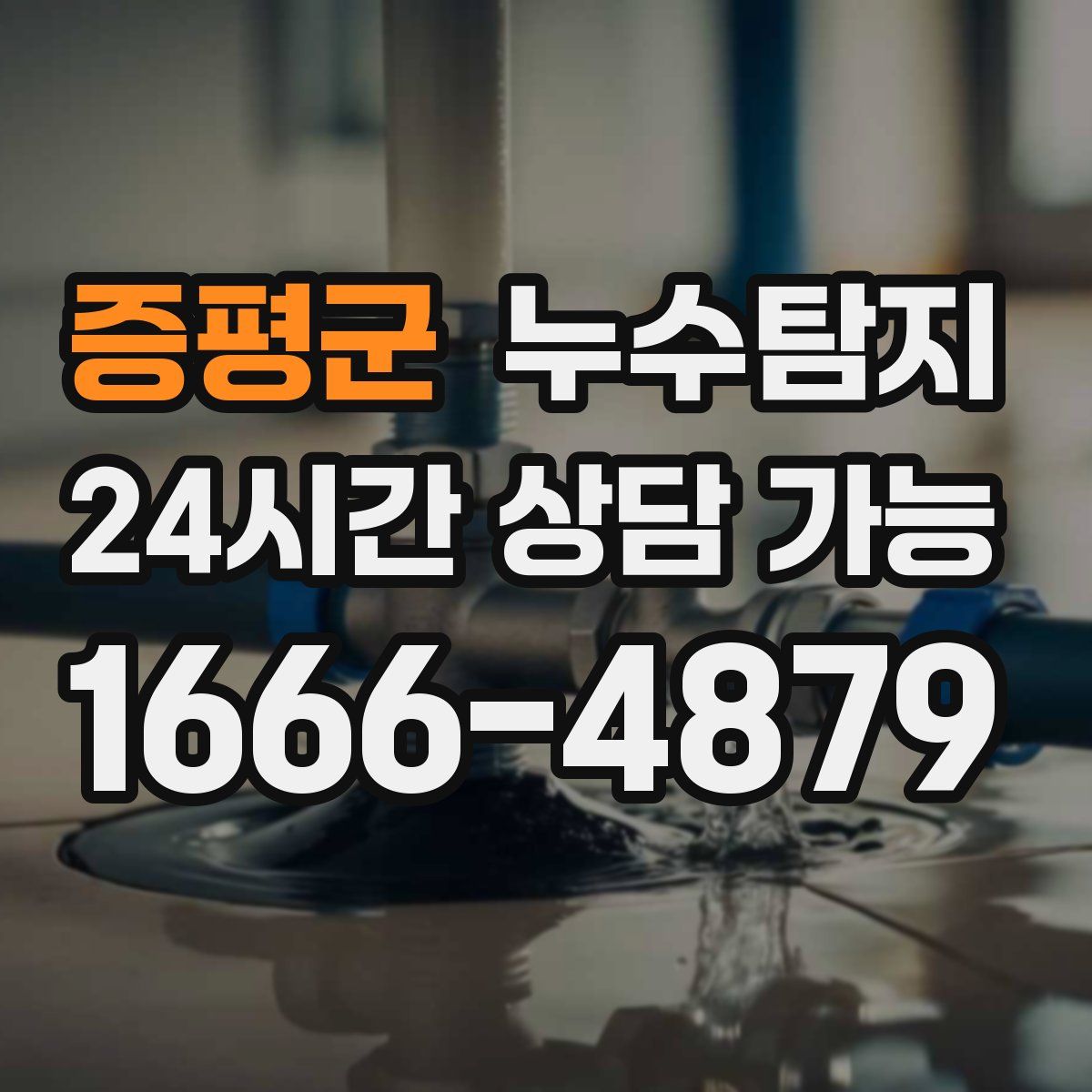 증평군 누수탐지