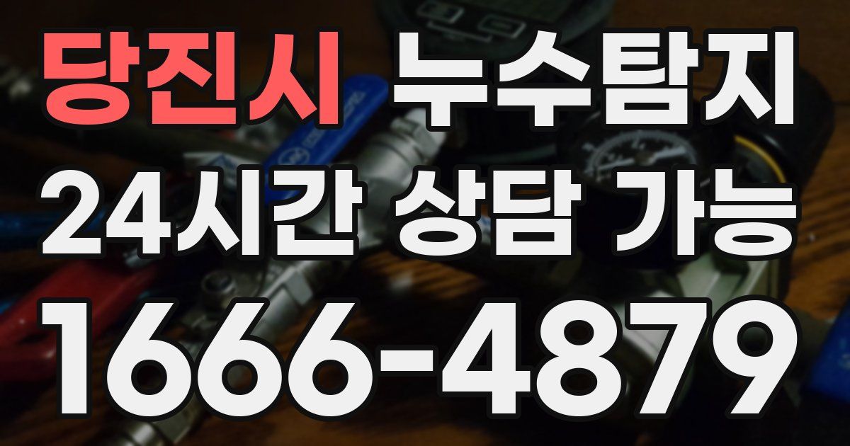 당진시 누수