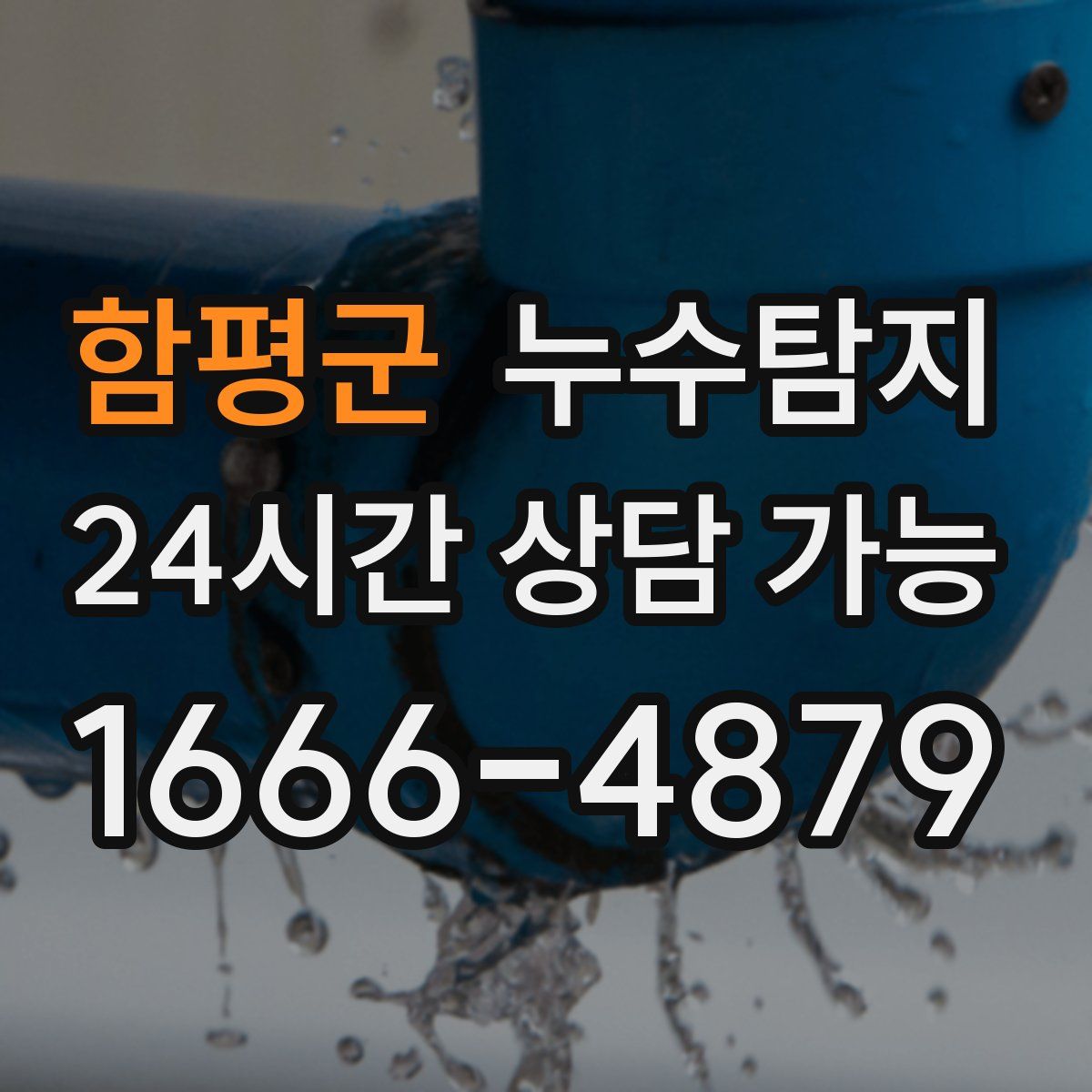 함평군 누수탐지