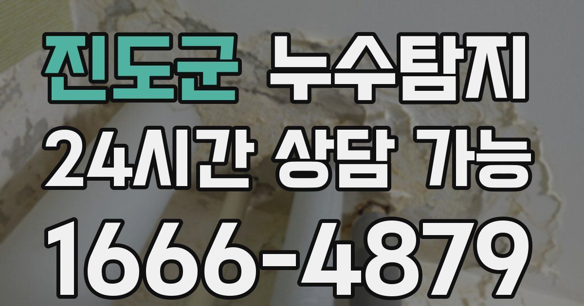 진도군 누수