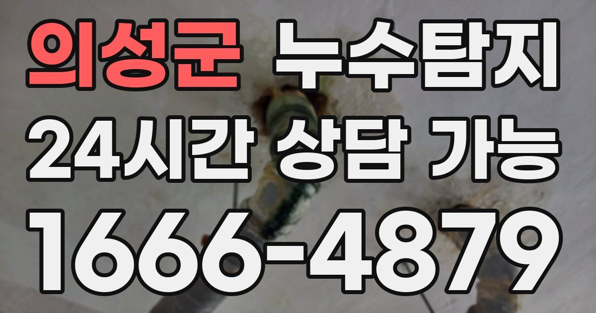 의성군 누수