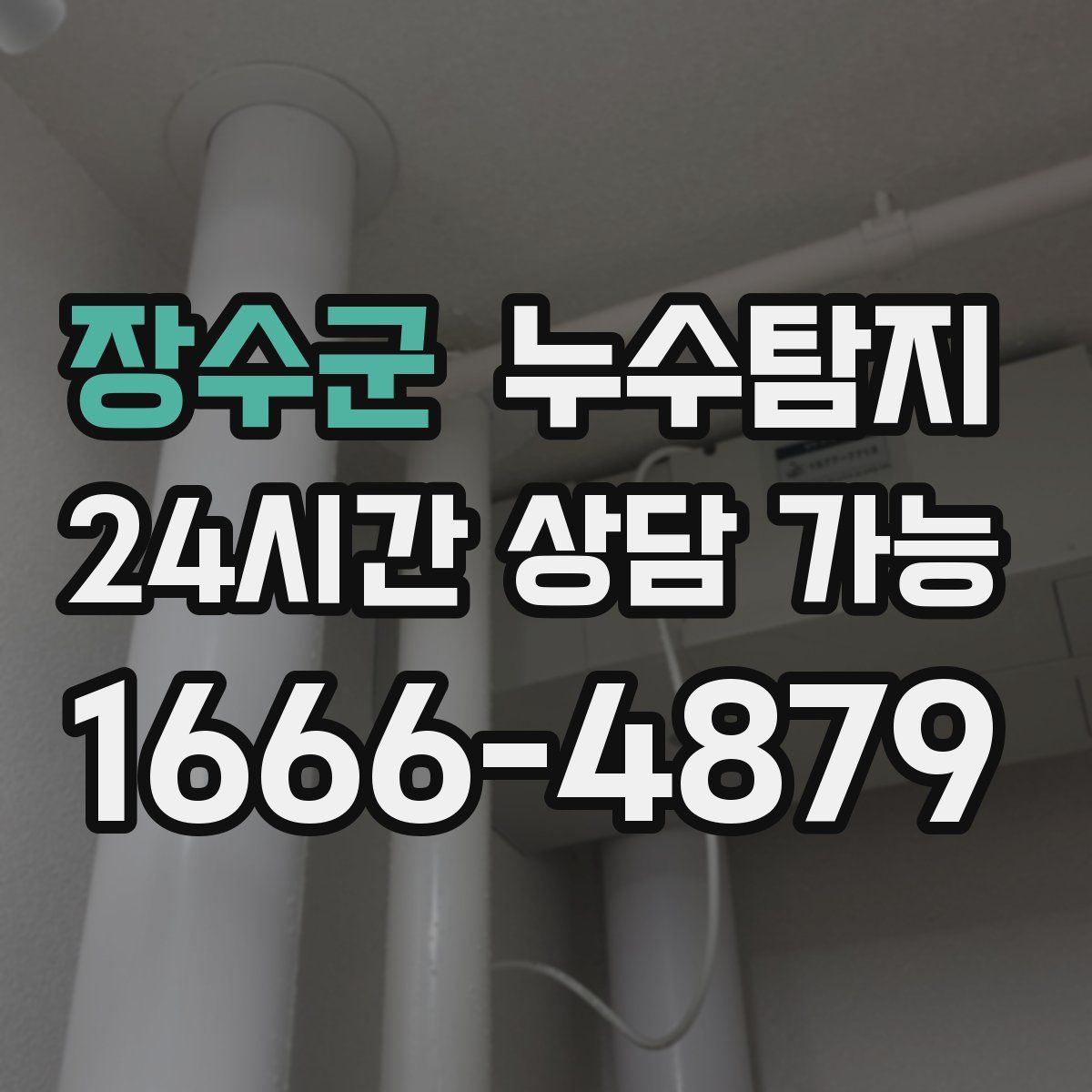 장수군 누수탐지