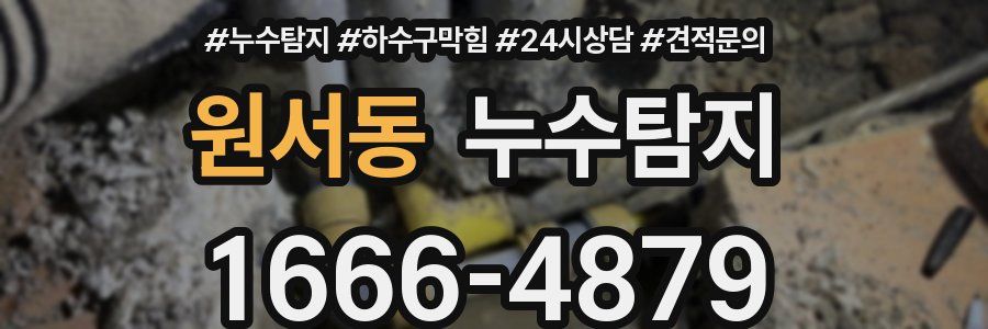 누수탐지