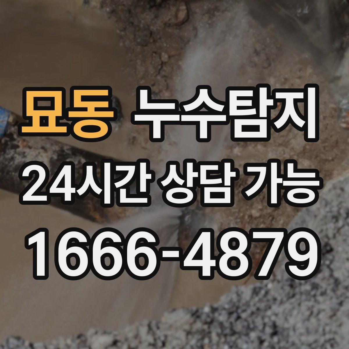 묘동 누수탐지 작은 징후 하나도 놓치지 않는 정밀 진단