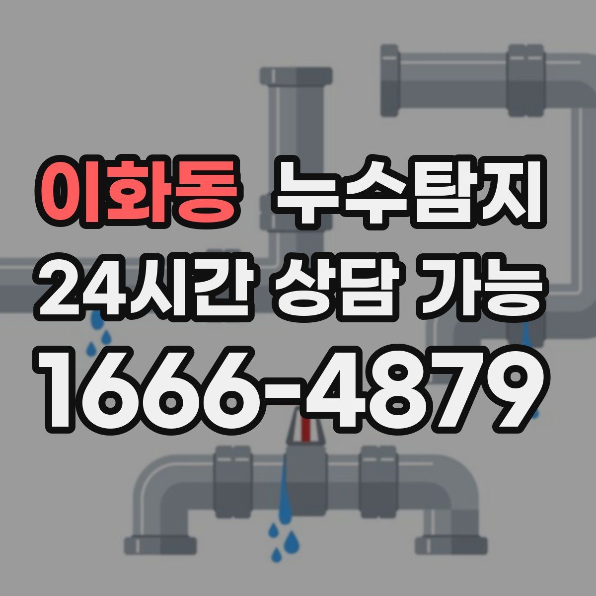 이화동 누수탐지