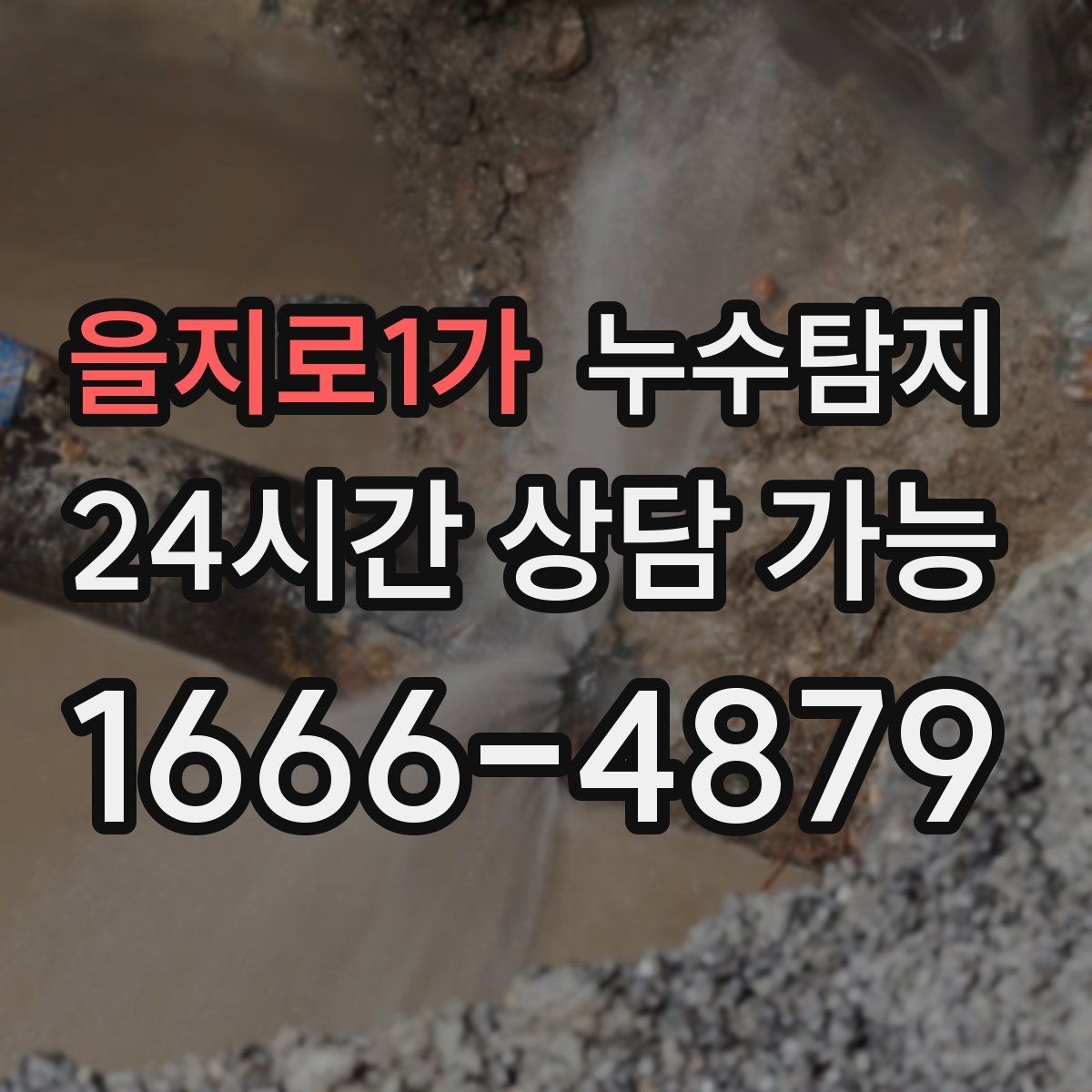 을지로1가 누수탐지 장비 기반 정확 진단