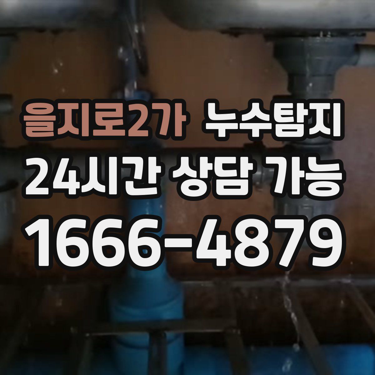 을지로2가 누수탐지