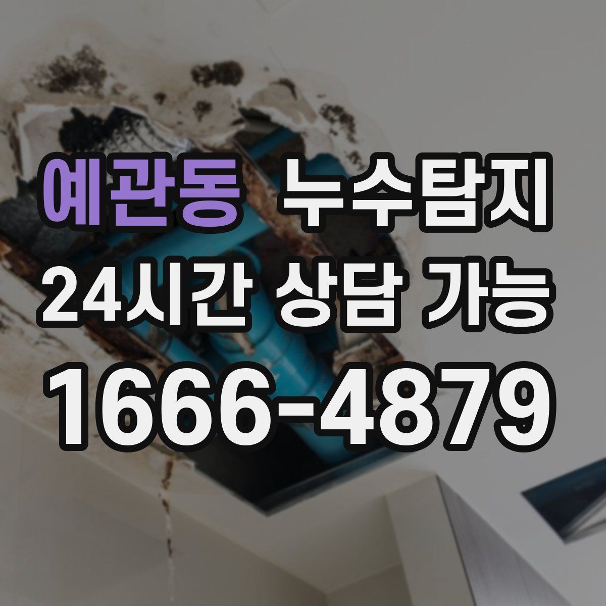예관동 누수탐지