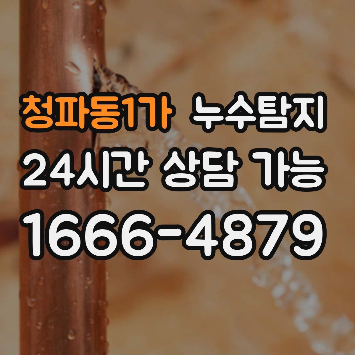 청파동1가 누수탐지 신축 아파트 초기 하자 점검기
