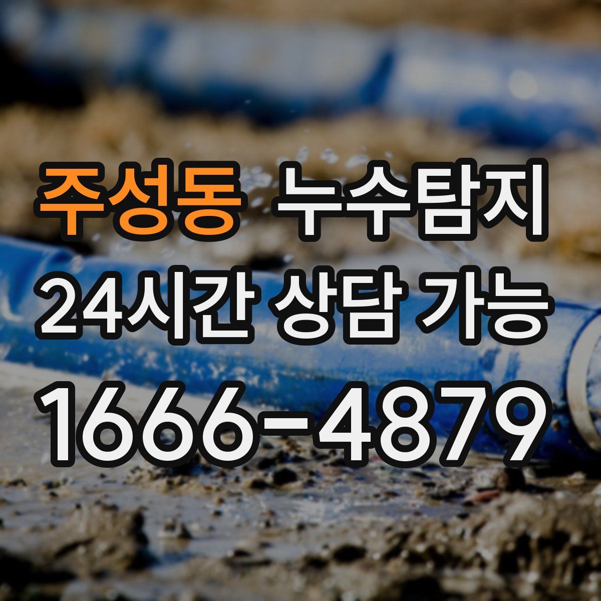 주성동 누수탐지