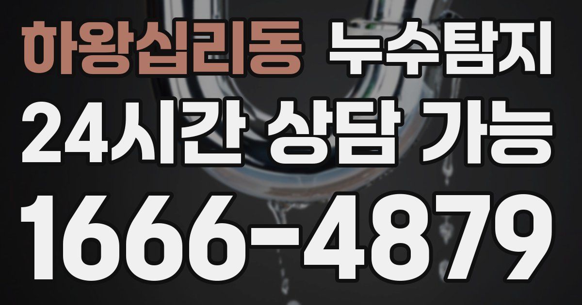 하왕십리동 누수