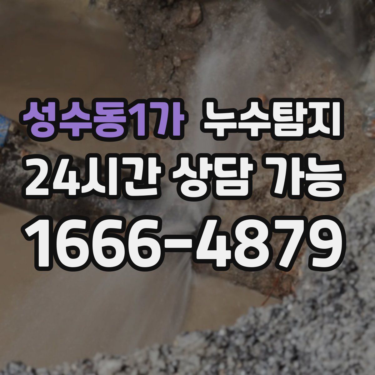성수동1가 누수탐지