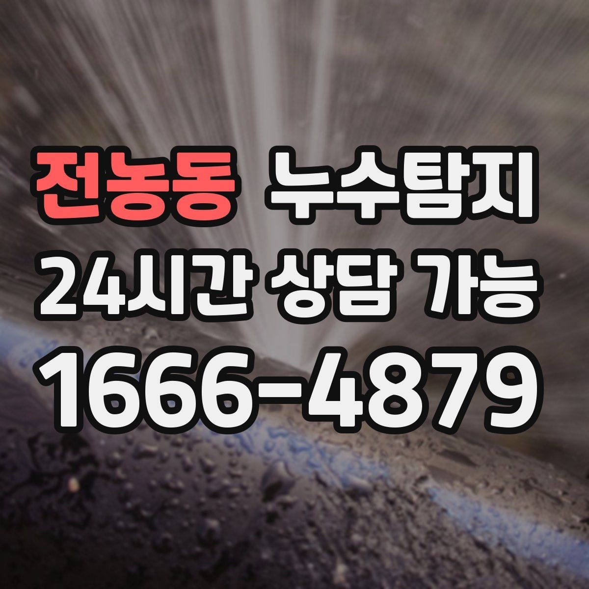 전농동 누수탐지 우리 가족을 지킨 빠른 판단