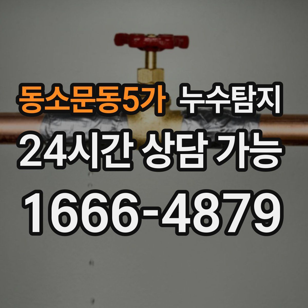 동소문동5가 누수탐지