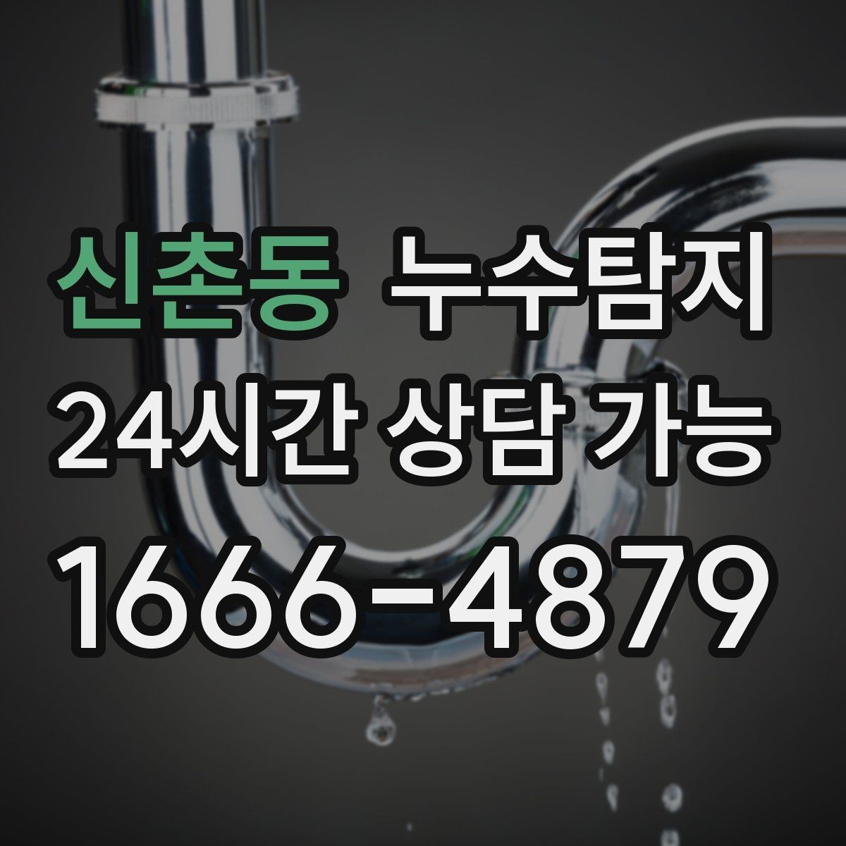 신촌동 누수탐지 상가 매장 누수 신속 진단