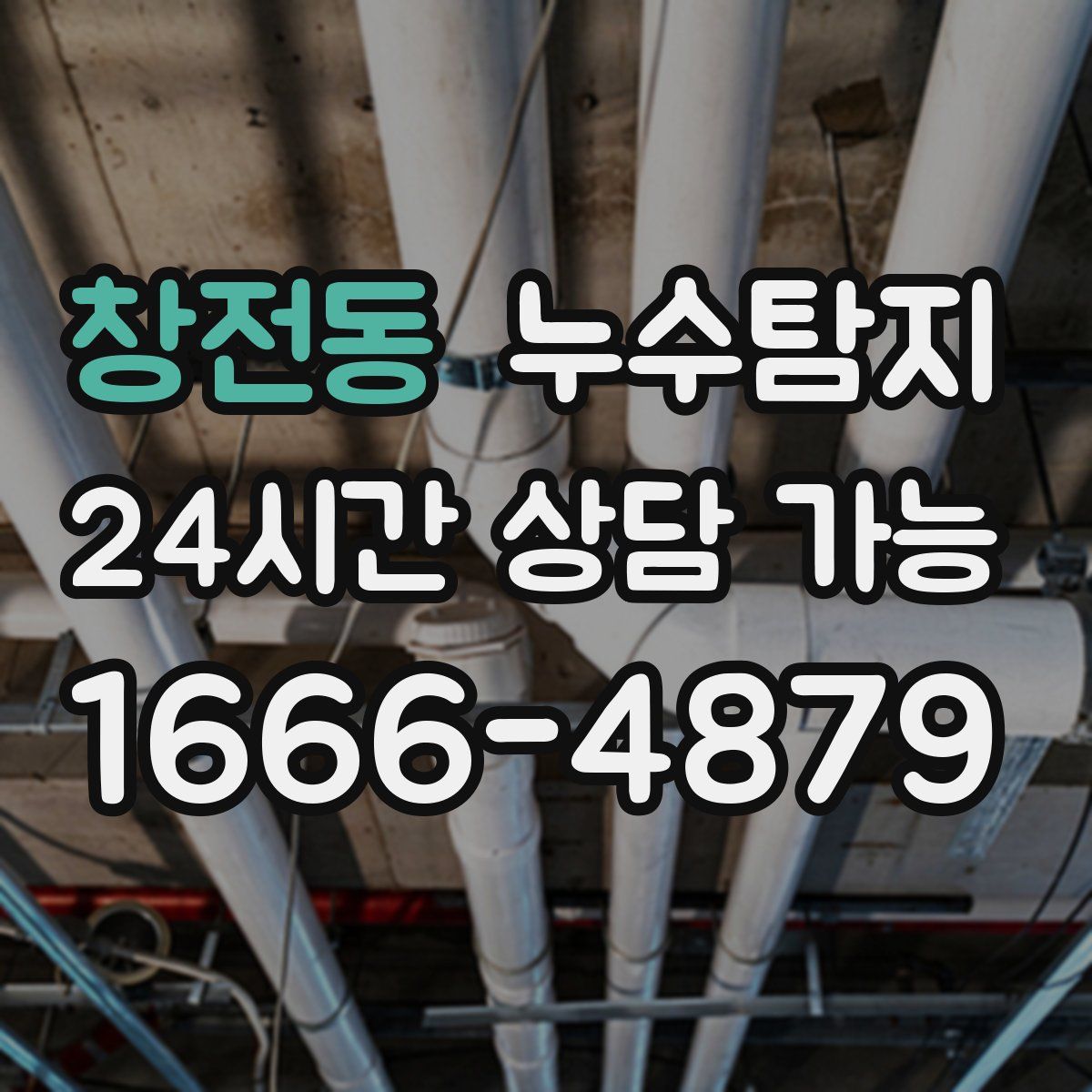 창전동 누수탐지