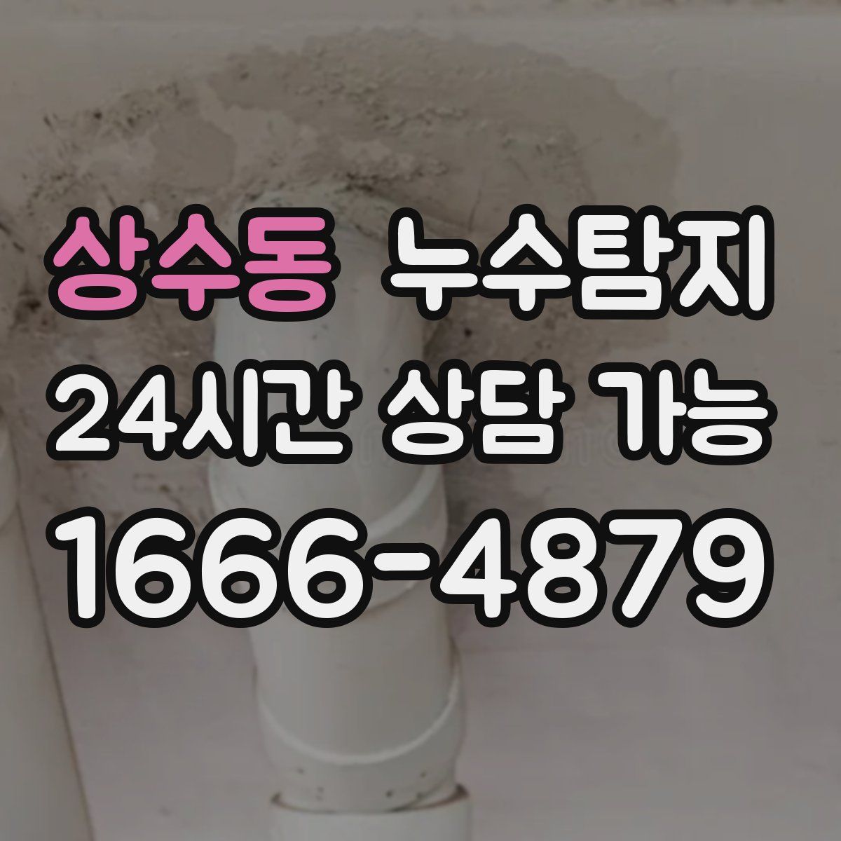 상수동 누수탐지