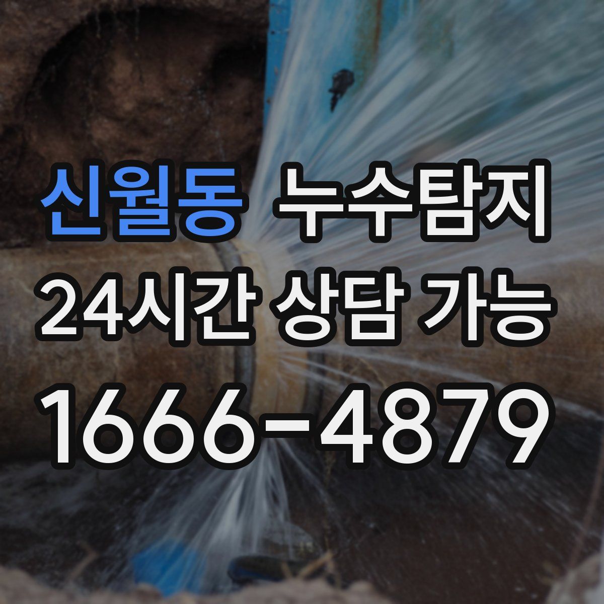 신월동 누수탐지