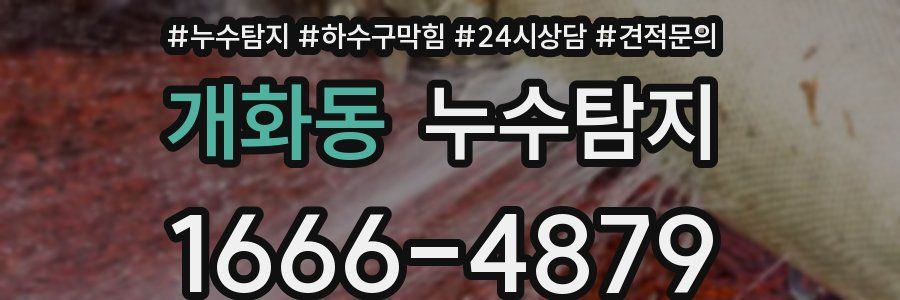 누수탐지