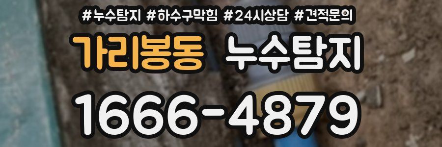 누수탐지