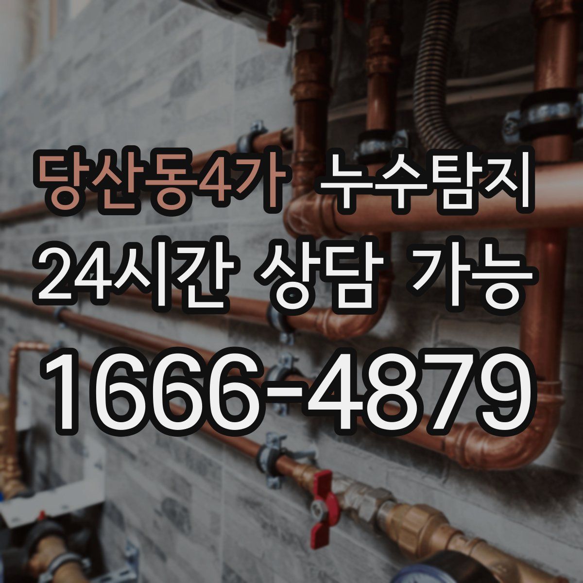 당산동4가 누수탐지