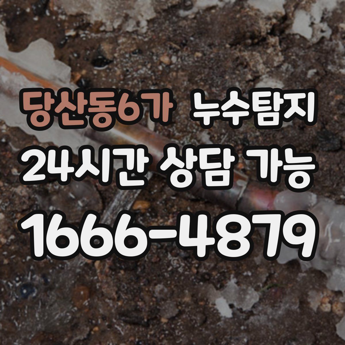 당산동6가 누수탐지