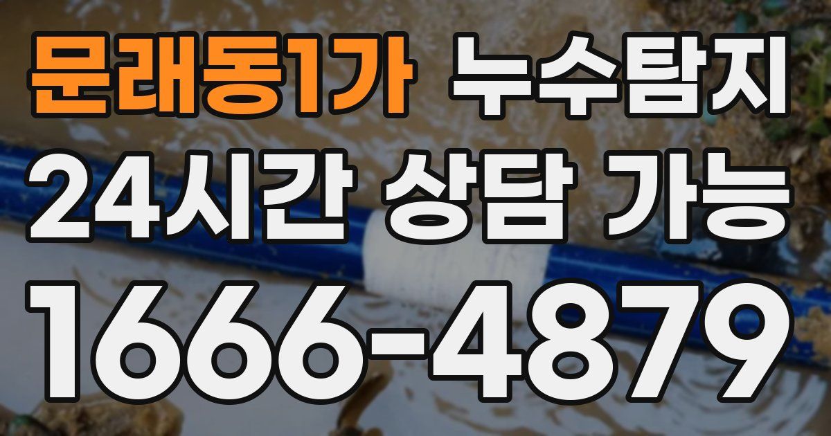 문래동1가 누수