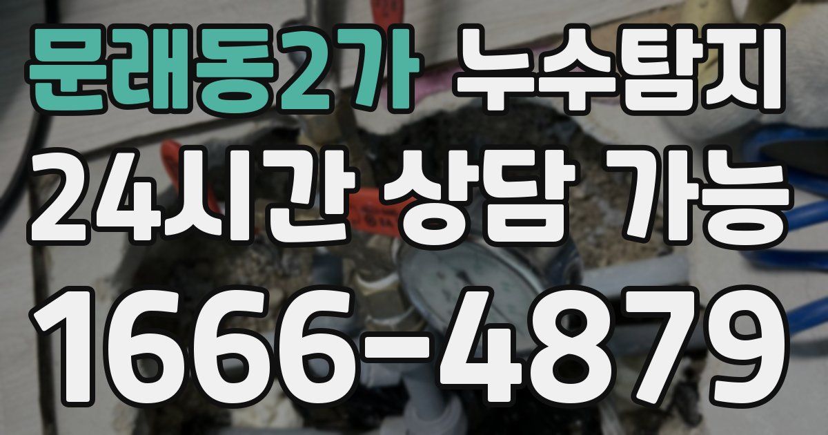문래동2가 누수