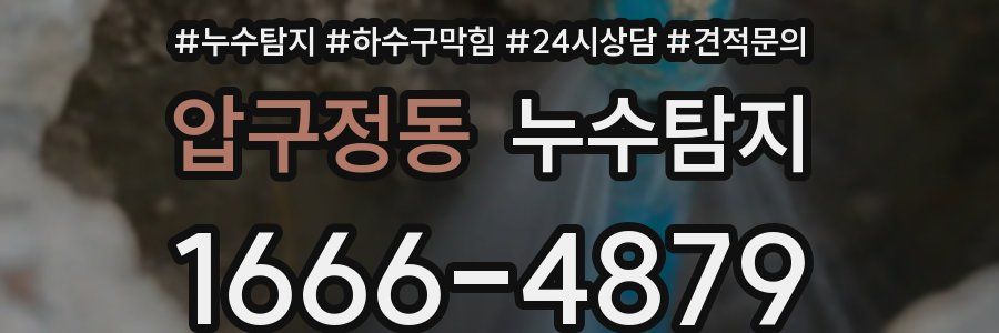 누수탐지