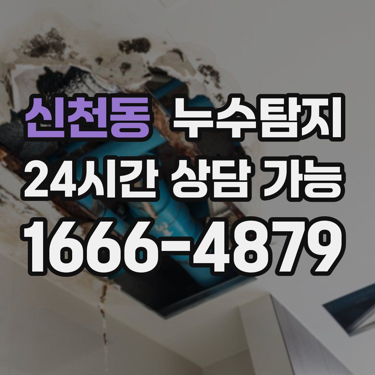 신천동 누수탐지