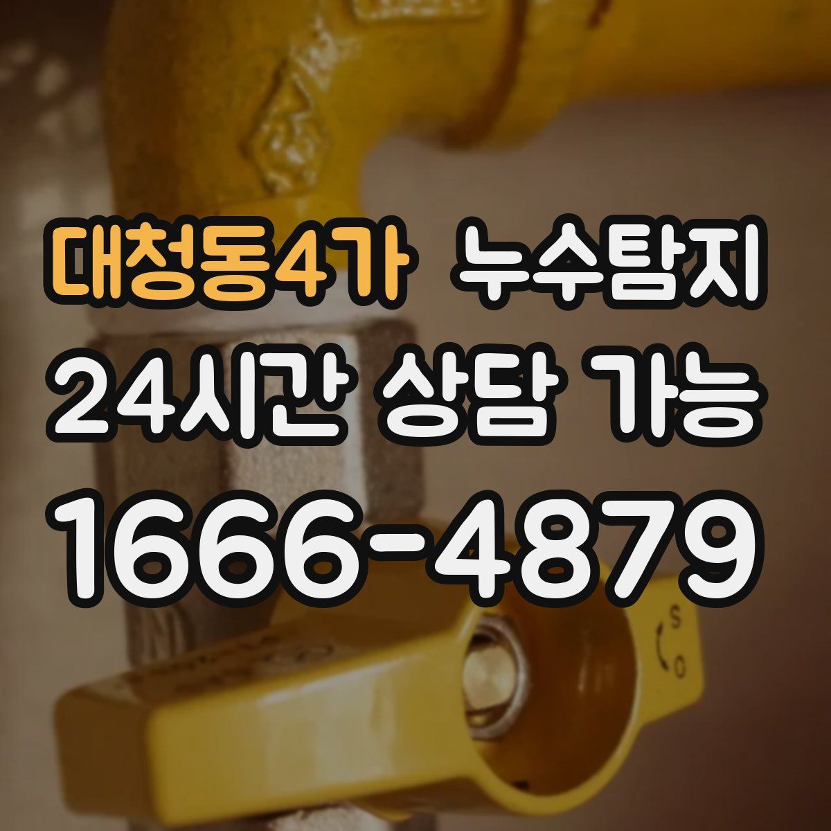 대청동4가 누수탐지