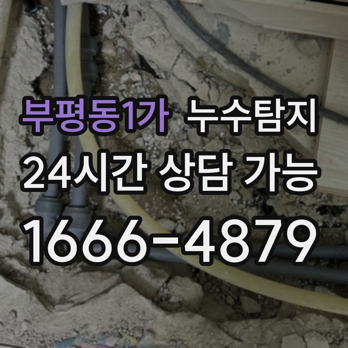 부평동1가 누수탐지