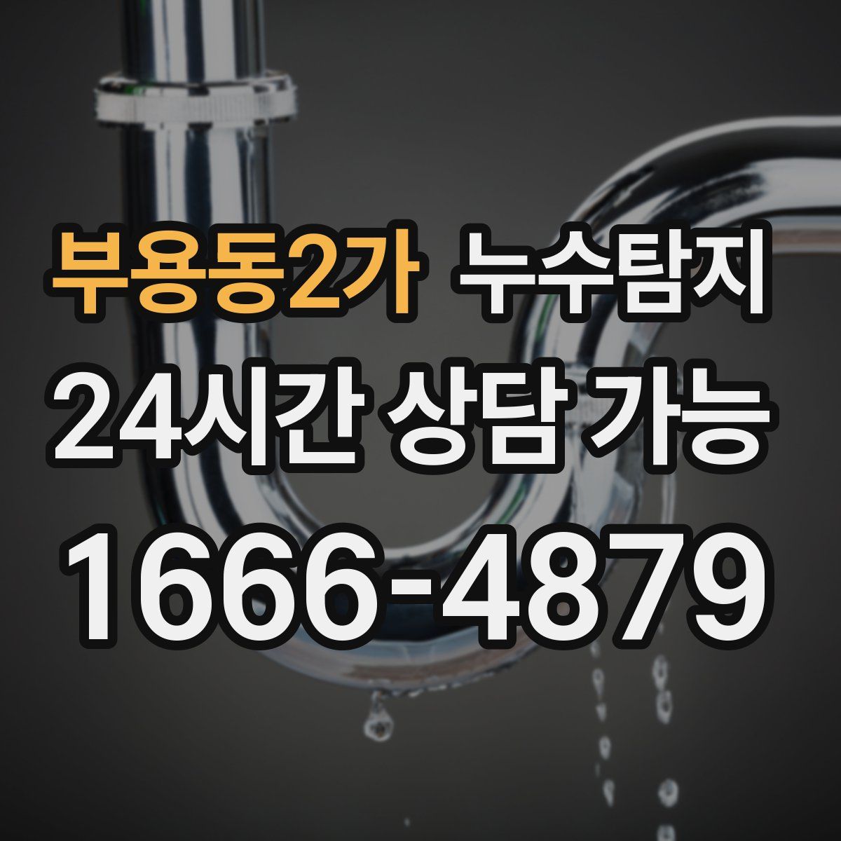 부용동2가 누수탐지