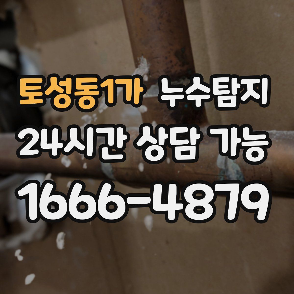 토성동1가 누수탐지