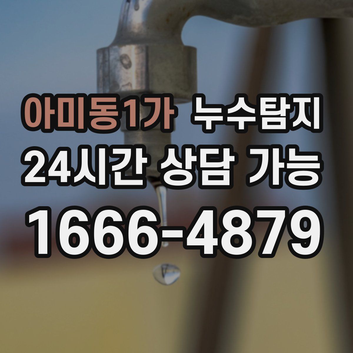 아미동1가 누수탐지