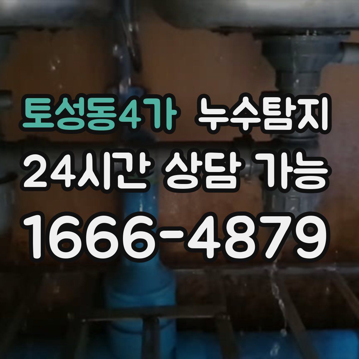 토성동4가 누수탐지