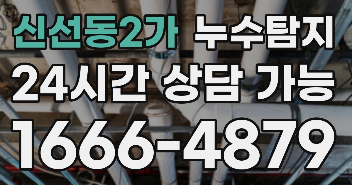 신선동2가 누수