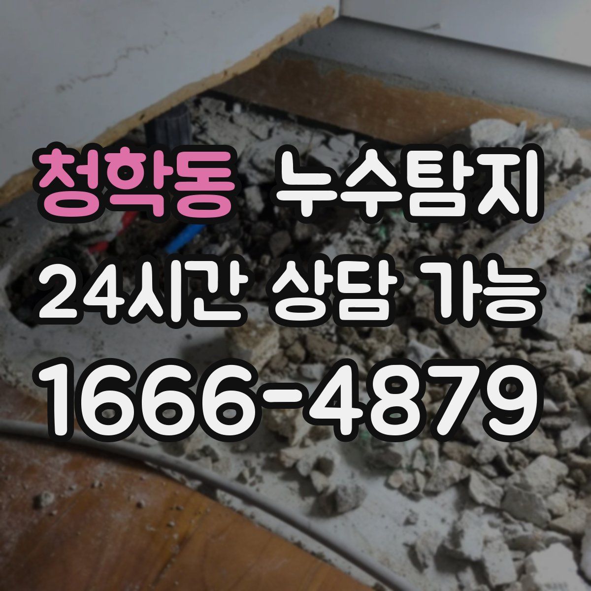 청학동 누수탐지