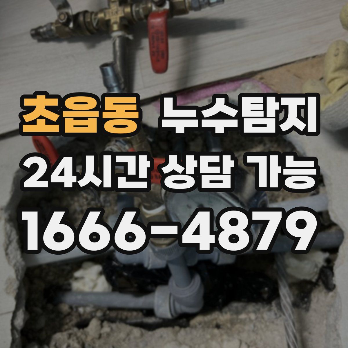 초읍동 누수탐지