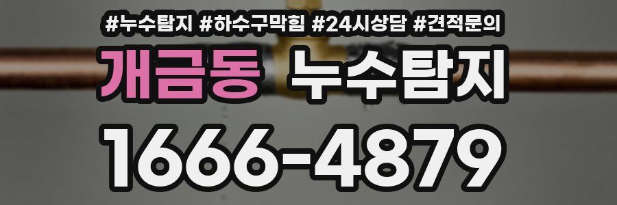 누수탐지