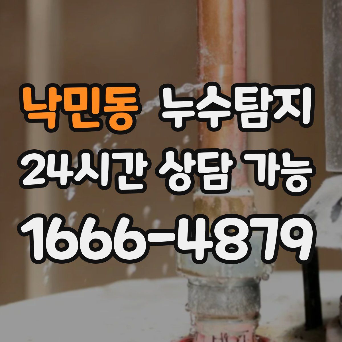 낙민동 누수탐지