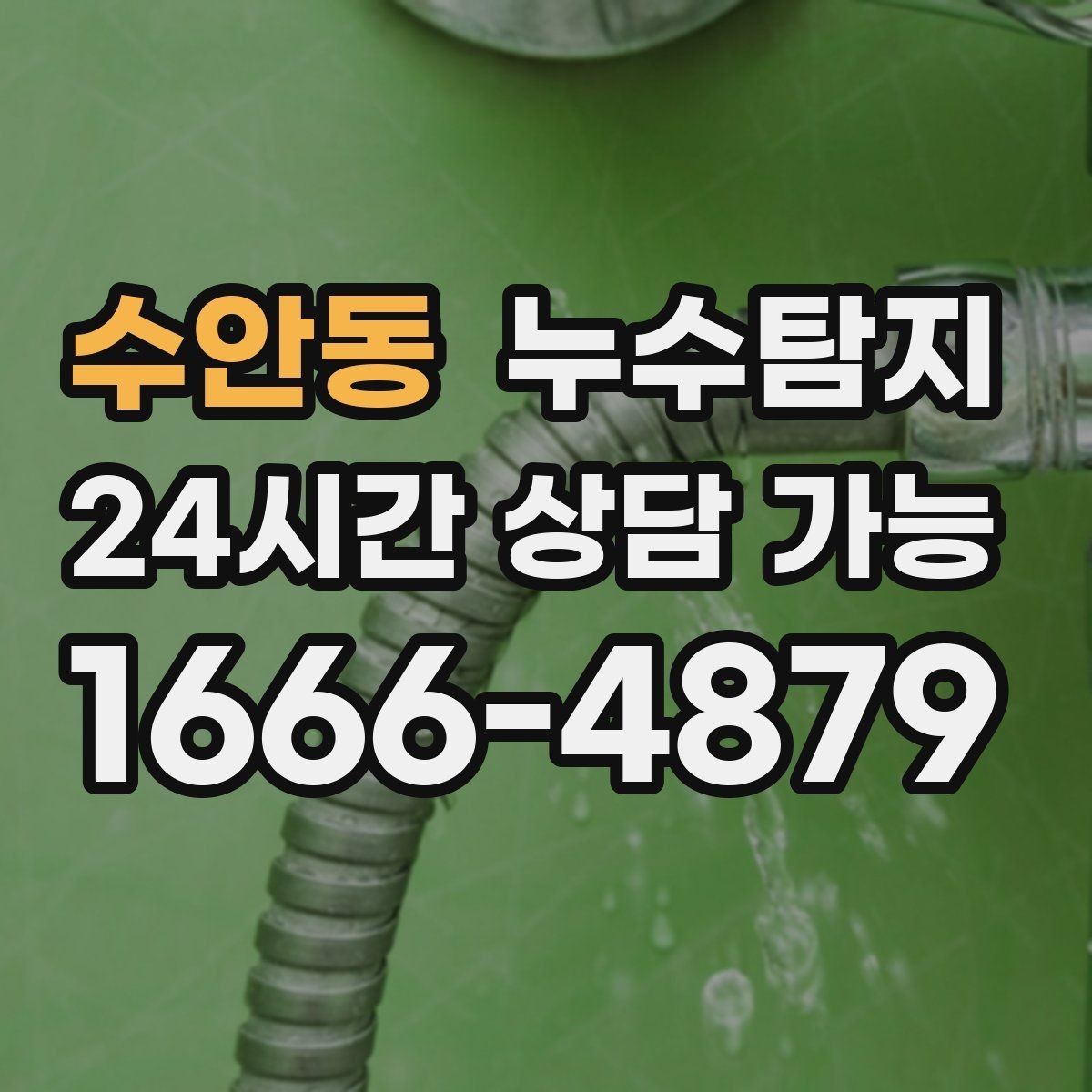 수안동 누수탐지 작은 물자국에서 시작된 대처 일지