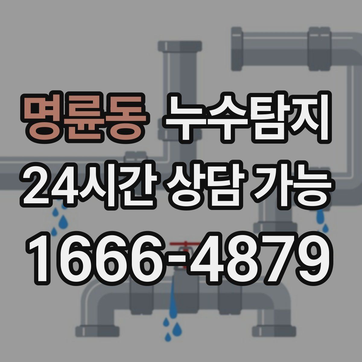 명륜동 누수탐지 리모델링 전 반드시 해야 할 점검