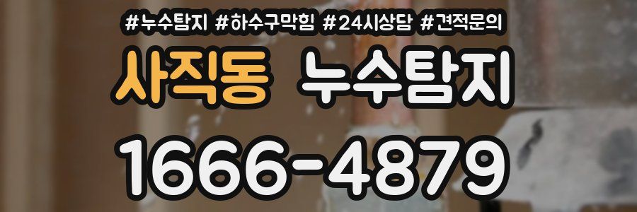 누수탐지