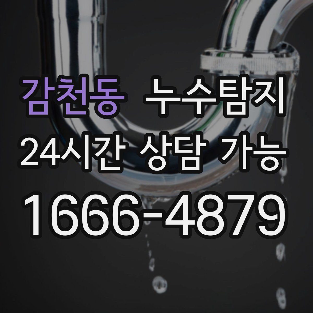 감천동 누수탐지