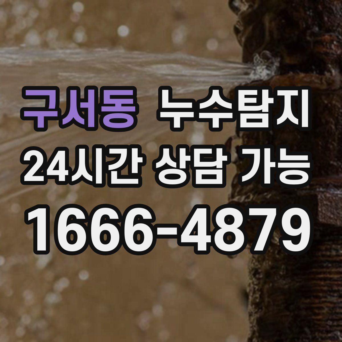 구서동 누수탐지