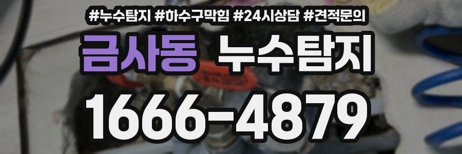 누수탐지