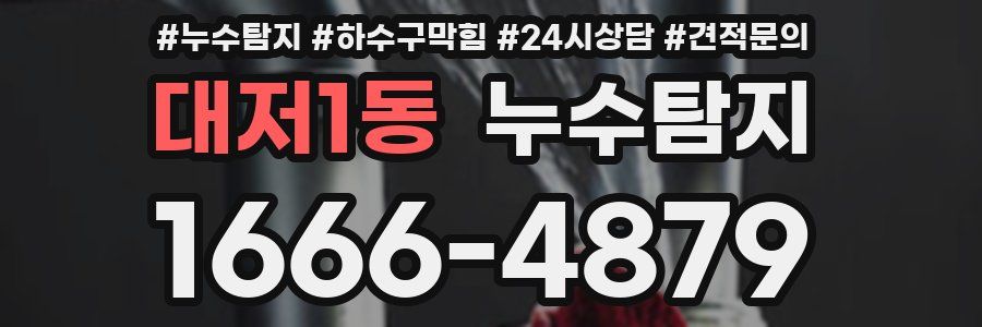 누수탐지